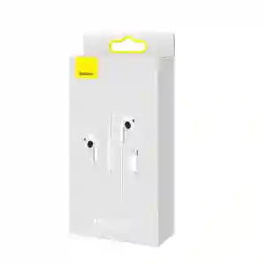 BASEUS Encok C17 Type-C Wired Earphones – Hi-Fi Stereo Sound with In-line Mic & Controls