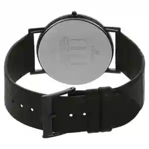 Titan Quartz Analog Black Dial Leather Strap Watch for Men | Classic Timepiece by Titan