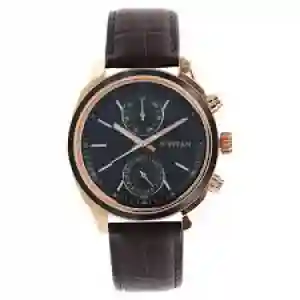 Titan Neo Blue Dial Multifunction Watch for Men 1733KL03