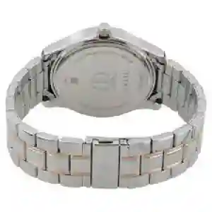 Titan Regalia Baron White Dial Analog with Date Stainless Steel Strap Watch for Men NP1627KM01