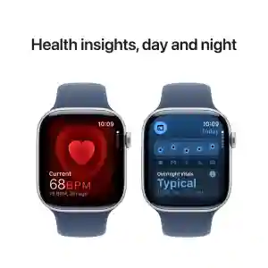 Apple Watch Series 10 46mm Silver Aluminum Sport Band GPS (MWWL3QA/A)