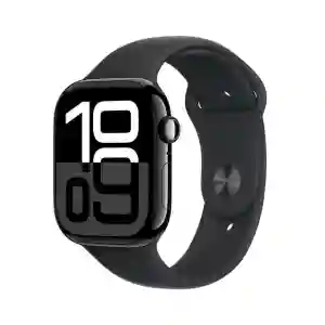 Apple Watch Series 10 42mm Jet Black Aluminum Black Sport Band Cellular (MWX73QA/A)