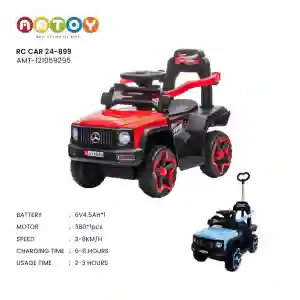 RC Car 24-899 AMT-121059295 | Kids Electric Ride-On Car with Remote Control & LED Lights