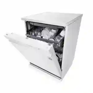 LG DFC513FW WHT Dishwasher | 14 Place Settings | QuadWash & Smart Inverter