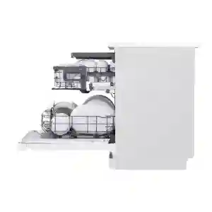LG DFC513FW WHT Dishwasher | 14 Place Settings | QuadWash & Smart Inverter