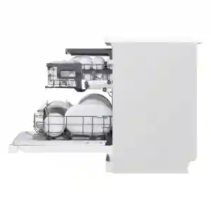 LG DFC513FW WHT Dishwasher | 14 Place Settings | QuadWash & Smart Inverter