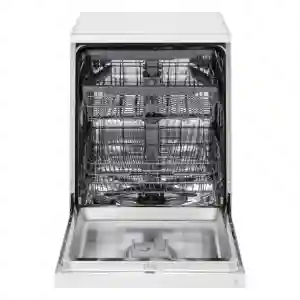LG DFC513FW WHT Dishwasher | 14 Place Settings | QuadWash & Smart Inverter