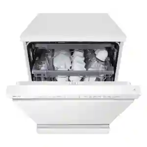 LG DFC513FW WHT Dishwasher | 14 Place Settings | QuadWash & Smart Inverter