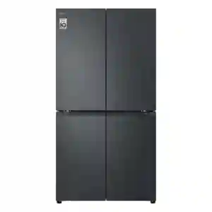 LG GR-B34FFCDB 704L Refrigerator | Black French Door | Smart Inverter | Qatar