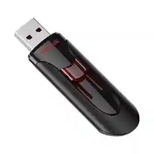 SanDisk Cruzer Glide 3.0 USB 3.2 Gen 1 64GB | Retractable High-Speed Flash Drive