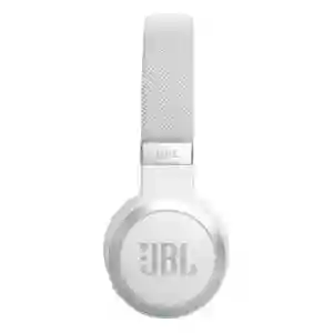 JBL Live 670NC White Wireless On-Ear Headphones | True Adaptive Noise Cancelling & 65H Playtime