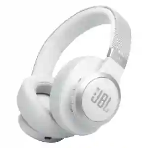 JBL Live 770NC White Wireless Over-Ear Headphones | True Adaptive Noise Cancelling & Deep Bass