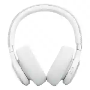 JBL Live 770NC White Wireless Over-Ear Headphones | True Adaptive Noise Cancelling & Deep Bass