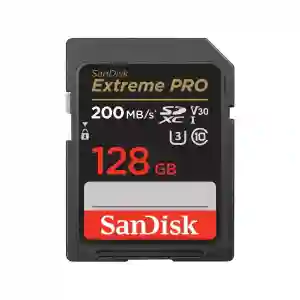 SanDisk Extreme Pro SD UHS-I 128GB | 200MB/s Read 90MB/s Write | Imaging Card
