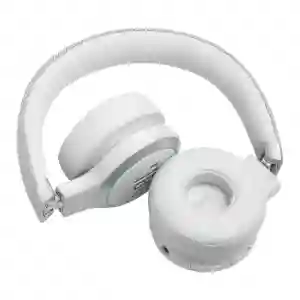 JBL Tune 670NC White Wireless On-Ear Headphones with Adaptive Noise-Cancelling & JBL Pure Bass-JBLT670NC
