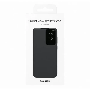 Galaxy S24 Smart View Wallet Case Black | Official Protective Cover (EF-ZS921CBEGWW)