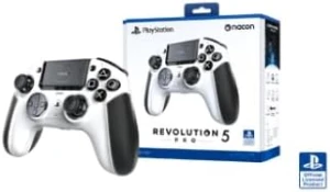 Nacon Revolution 5 Pro Wireless Gaming Controller for PS5 PS4 PC White