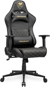 COUGAR Armor One V2 Gaming Chair Black Gold CG-CHAIR-ARMORONE-V2-GLD 3MAO2GLB.0001