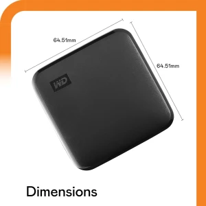 Western Digital WD Elements SE SSD 480GB Portable SSD WDBAYN4800ABK-WESN