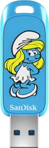 SanDisk Smurf USB Flash Drive 256GB 130MB/s SDCZIS-256G-G46