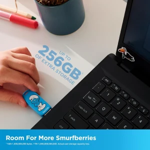 SanDisk Smurf USB Flash Drive 256GB 130MB/s SDCZIS-256G-G46