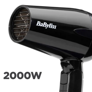 BaByliss 2000W Hair Dryer Lightweight Folding Dual Voltage-5344SDE