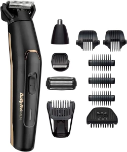 BaByliss MT860SDE Multi Trimmer Cordless Waterproof Carbon Titanium Blades