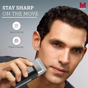 MOSER Travel Shaver Compact Electric Shaver 3615-0052