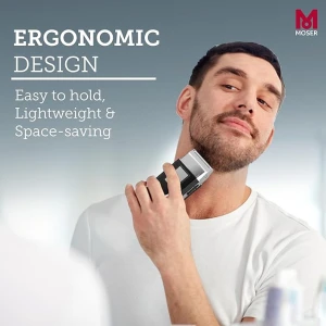 MOSER Travel Shaver Compact Electric Shaver 3615-0052