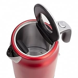 FAKIR Adell Red Electric Kettle 1.7L 2200W Stainless Steel