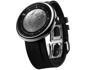 CIGA Design Automatic Watch 46mm Titanium Silver 3D Textured Dial Sapphire 41 Hour Power Reserve U055-TIGR-6B