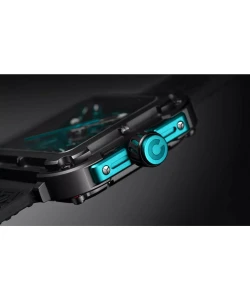 CIGA Design X011-BLBU-25BK 48mm Automatic Ceramic Watch 40 Hour Power Reserve
