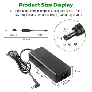 ADAPTER 12V 10A Power Adapter AD-12V10A