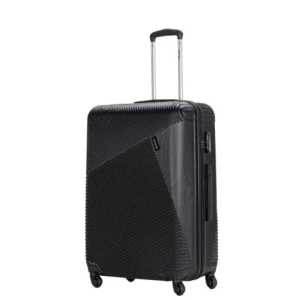 VIPTOUR ABS Hard Side 4 Piece Spinner Luggage Set Black VT-A390