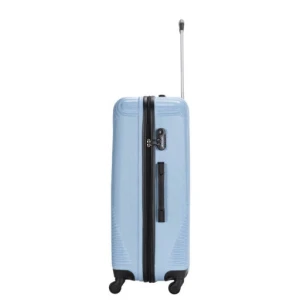 VIPTOUR ABS Hard Side 4 Piece Spinner Luggage Set Blue Fog VT-A390