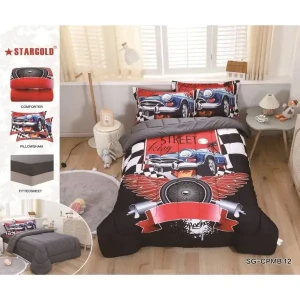 STARGOLD Digital Print Comforter 4PCS Set SG-CPM2007