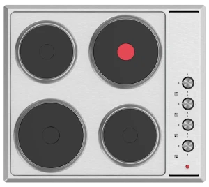 Simfer 60cm Hot Plate Built In Hob Stainless Steel Side Control H6040 QEHM