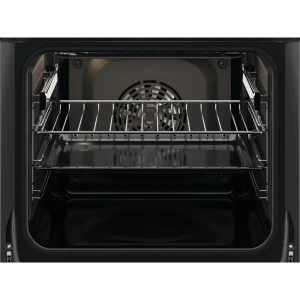 AEG 60cm Built In Electric Oven 65L Multifunction BCK431111M Black Stainless Steel