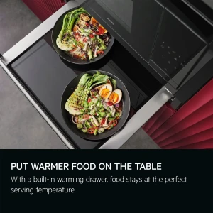 AEG 6000 Built In Warming Drawer Black OD8K11B 6 Place Settings
