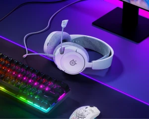 SteelSeries Arctis Nova 1 Gaming Headset White SS-HS-ARC-NOV-1-WH