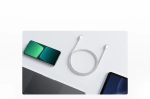 Xiaomi 3A Braided USB-C to USB-C Cable 1M – Fast Charging & Data Cable