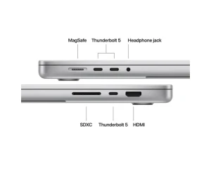 Apple MacBook Pro 16 M5 Pro 18 Core CPU 20 Core GPU 48GB 1TB Silver MGE64AB/A