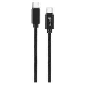 Xcell USB-C to USB-C Cable 1M White XL-CB-220CC-BLK
