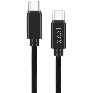 Xcell 30W USB C to C Cable 1M Black – XL-CB-30W-CC-1M-BLK