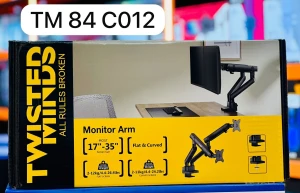 Twisted Minds Dual Monitor Arm Heavy Duty Mechanical Spring TM-84-C012
