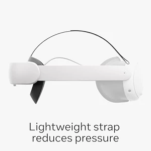 Meta Quest 3 Elite Strap with Battery White – Extended Play Comfort