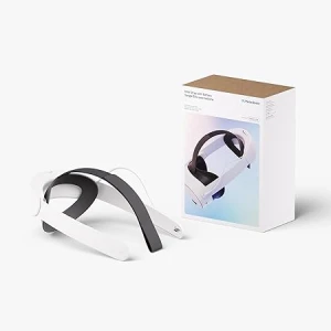 Meta Quest 3 Elite Strap with Battery White – Extended Play Comfort