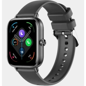 Xcell Smartwatch Black Frame with Black Silicon Strap XL-WCH-APOLLO-W5-BLK