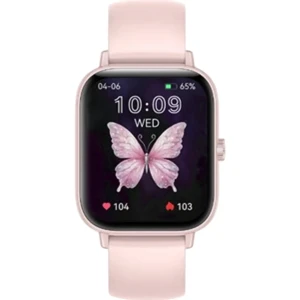 Xcell Smartwatch Pink Frame with Pink Silicon Strap XL-WCH-APOLLO-W5-PNK