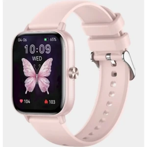 Xcell Smartwatch Pink Frame with Pink Silicon Strap XL-WCH-APOLLO-W5-PNK